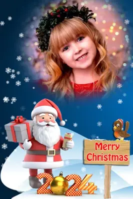 Christmas photo frames android App screenshot 1