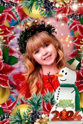 Christmas photo frames android App screenshot 4